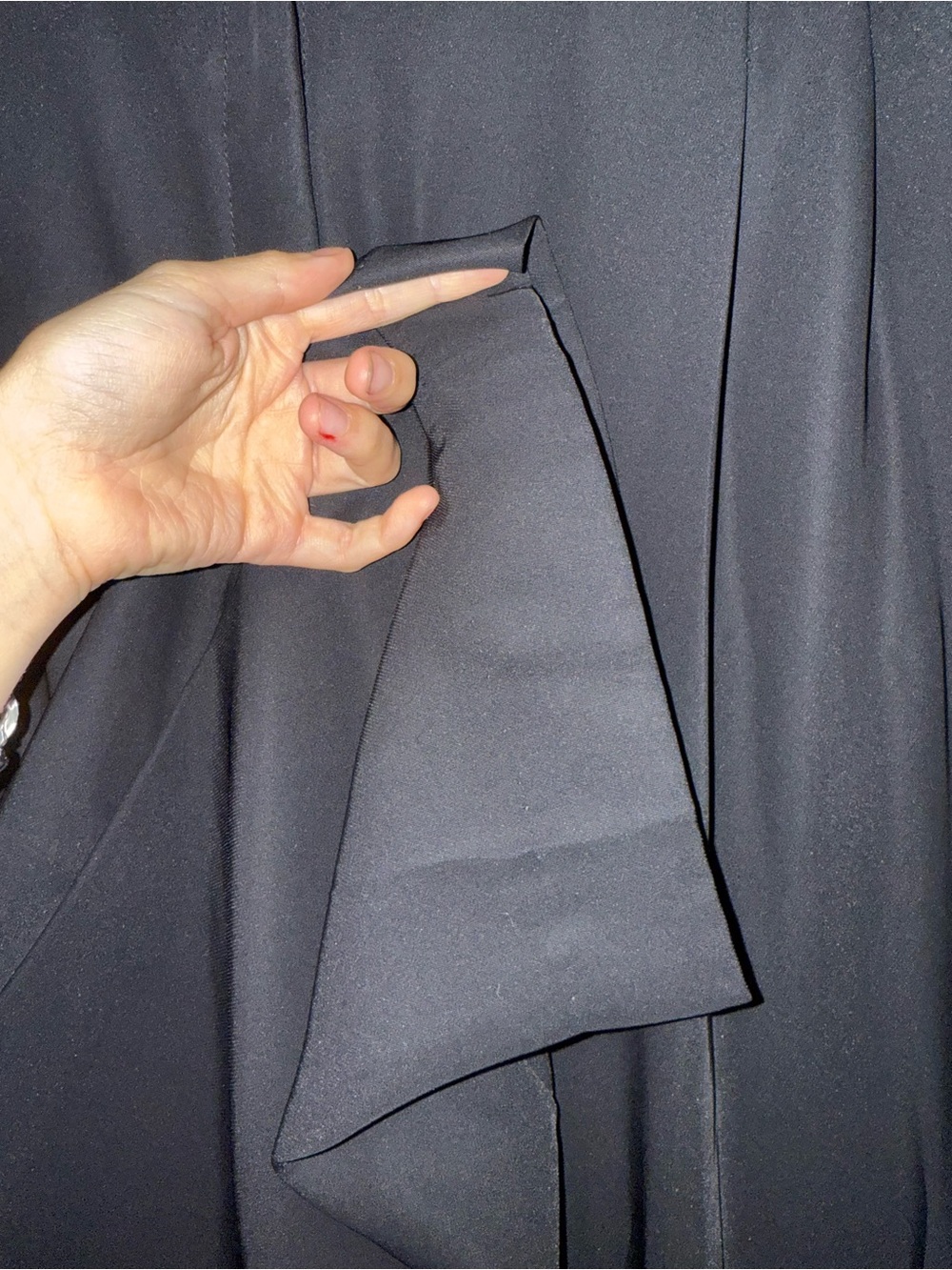 House of Harlow 1960: Black Draped Halter Wide-Leg pants set - Picture 12 of 14